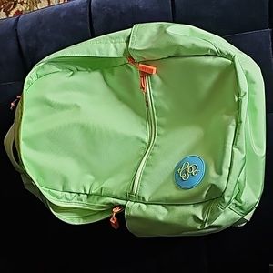 Baboon to the Moon City Backpack in Mint Green (24L)